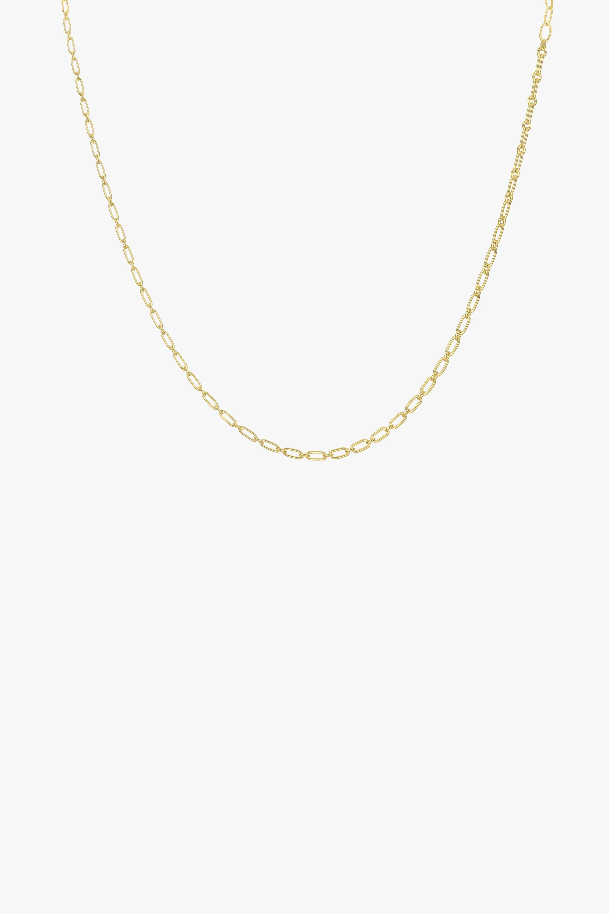 Figaro choker gold plated (36cm) Wildthings Collectables