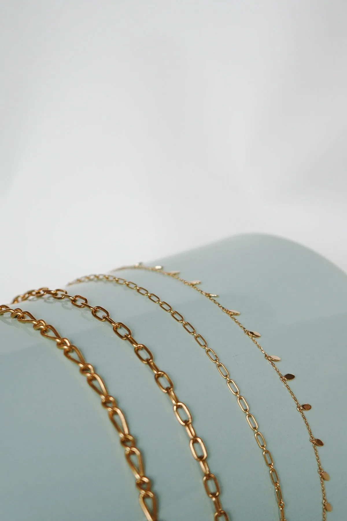 Figaro choker gold plated (36cm) Wildthings Collectables