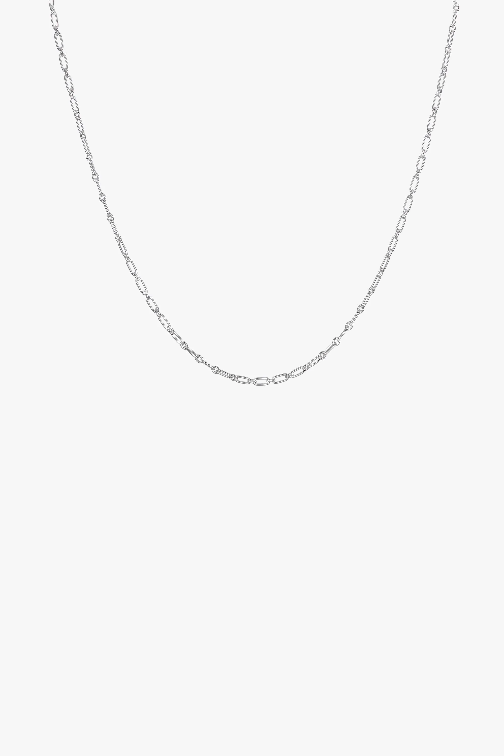 Figaro choker silver (36cm) Wildthings Collectables
