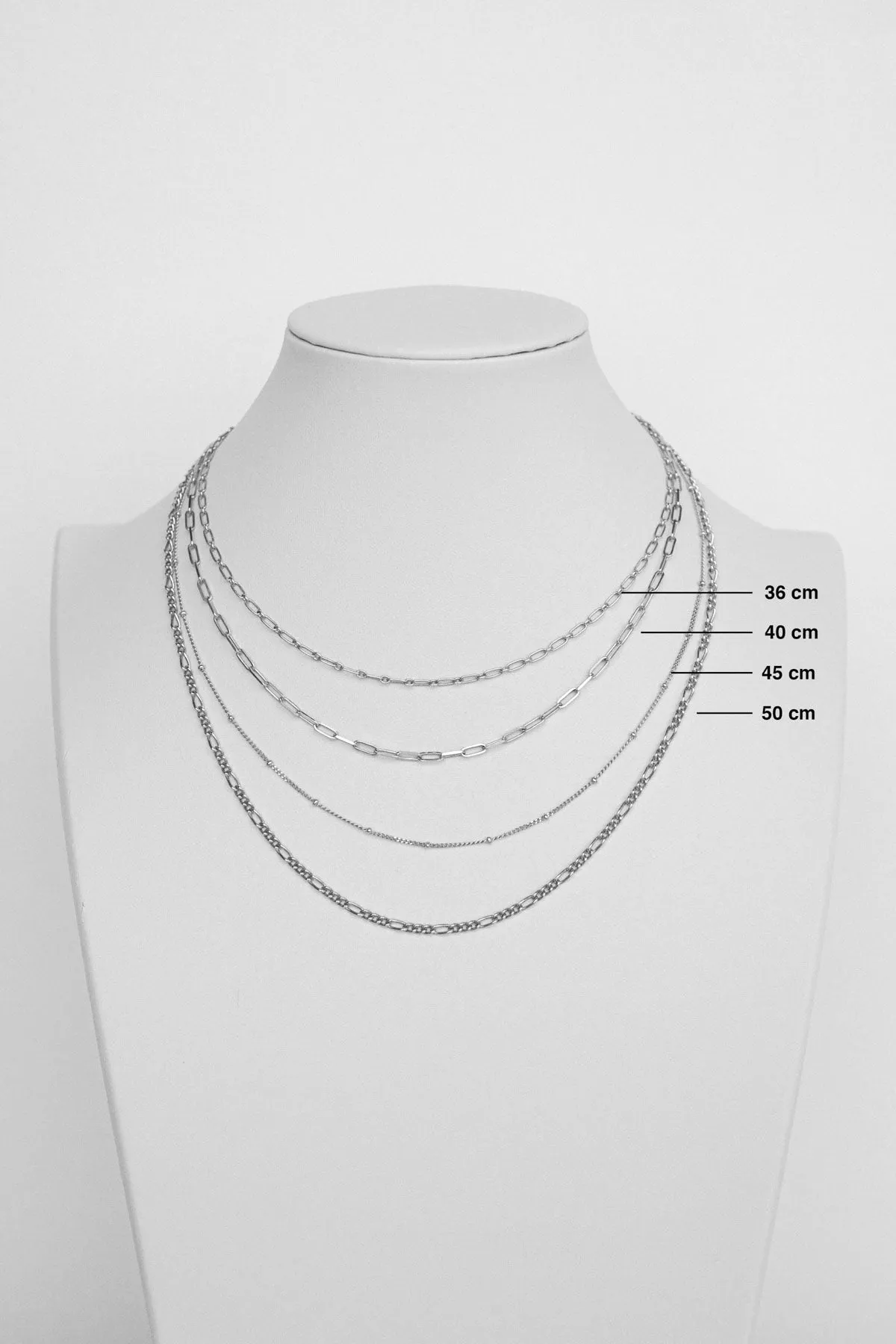Figaro choker silver (36cm) Wildthings Collectables