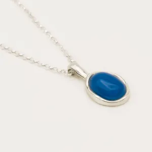 Figura Silver Necklace w. Agate