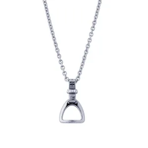 Fiontini 18K Whitegold Pendant w. 7 Diamonds