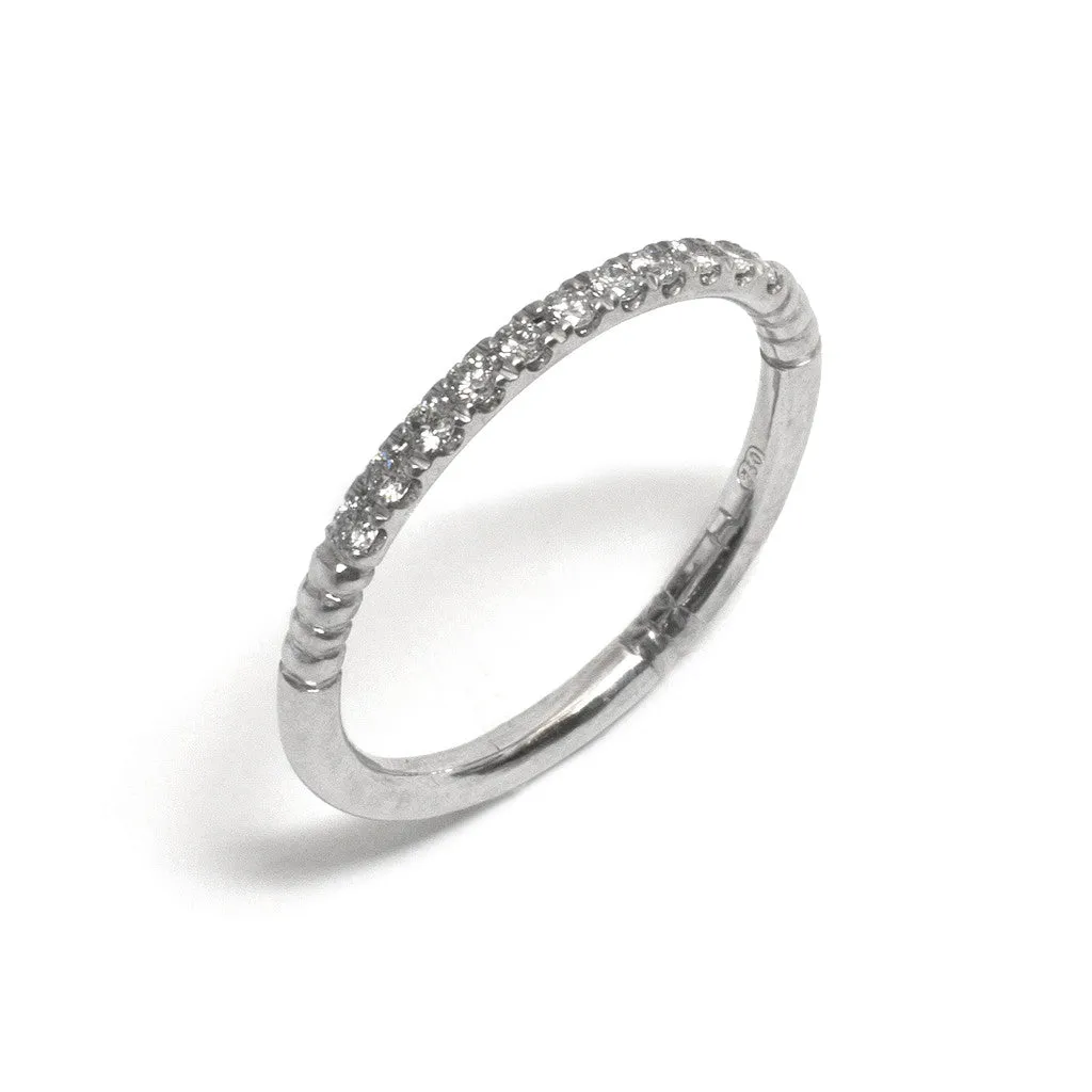 Flourish Diamond Wedding Ring Pieces of Eight