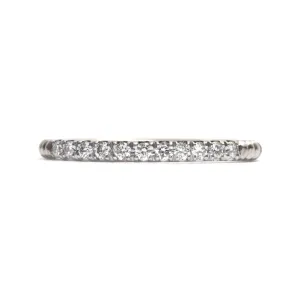 Flourish Diamond Wedding Ring Pieces of Eight