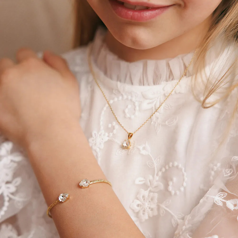 Flower Girl Bracelet / Crystal (children size) Caroline Svedbom