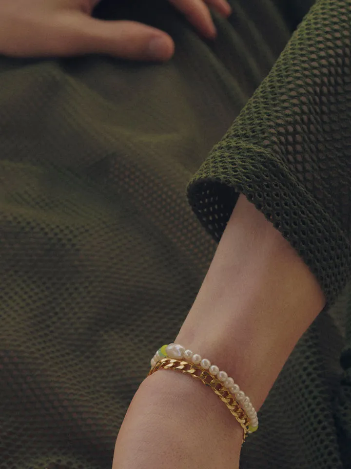 Forza Gold Plated Bracelet