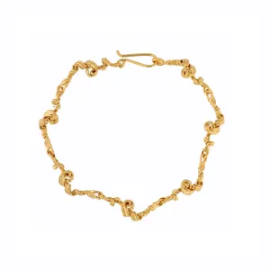 Fouettés 24K Gold Plated Bracelet