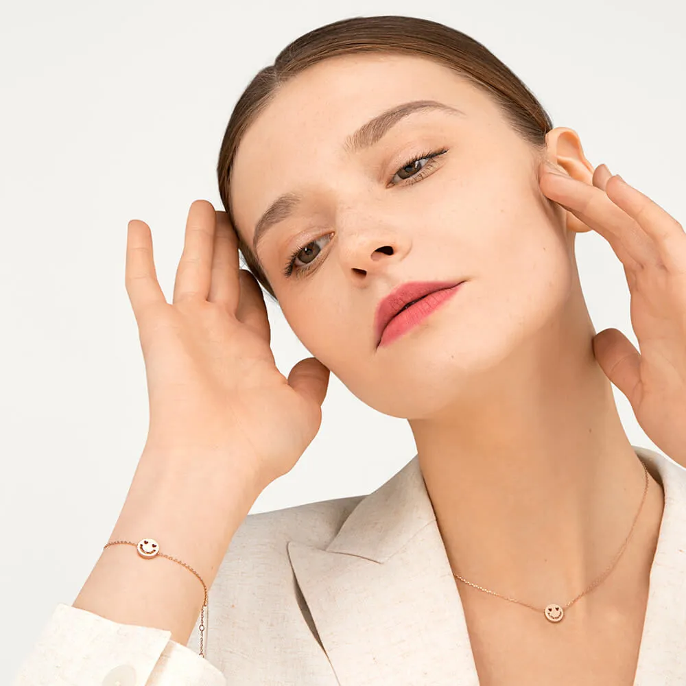 FRIENDS Smitten Chain 18K Gold Plated Necklace