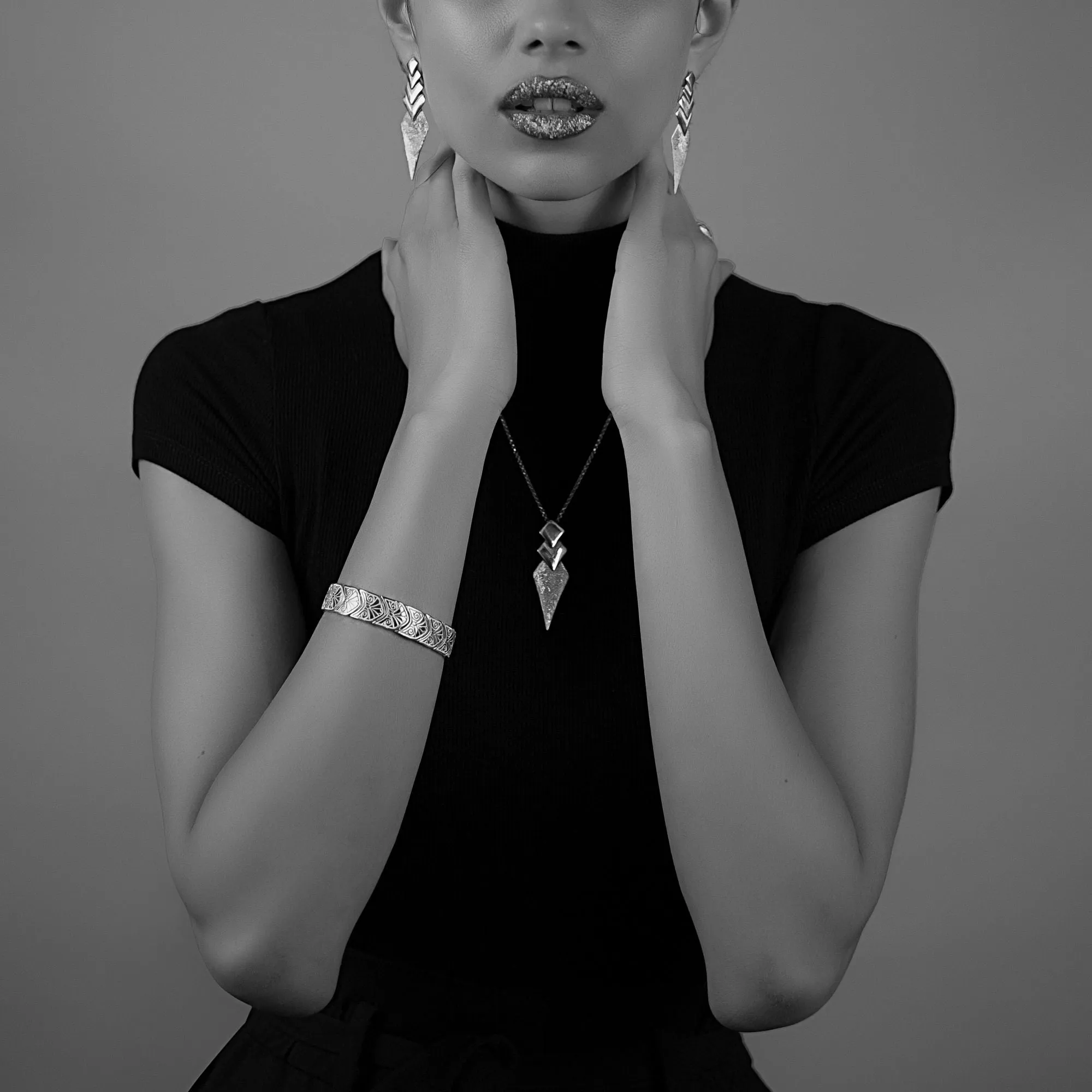 Fucine Romane | Rombi Silver Necklace