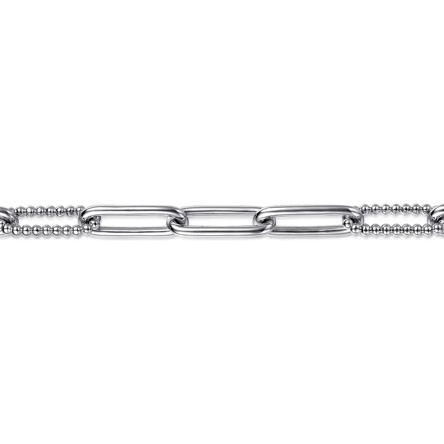 Gabriel Sterling Silver Bujukan Link Bracelect