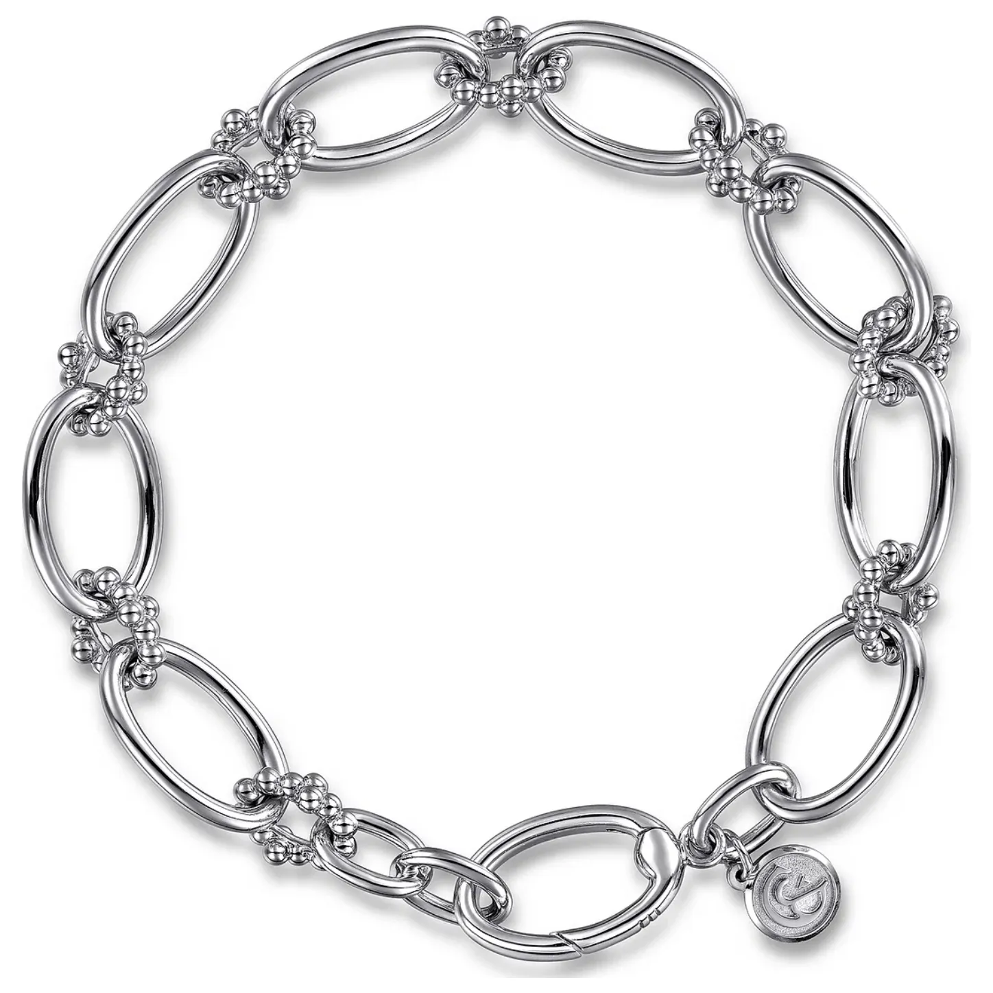 Gabriel Sterling Silver Bujukan Link Bracelect