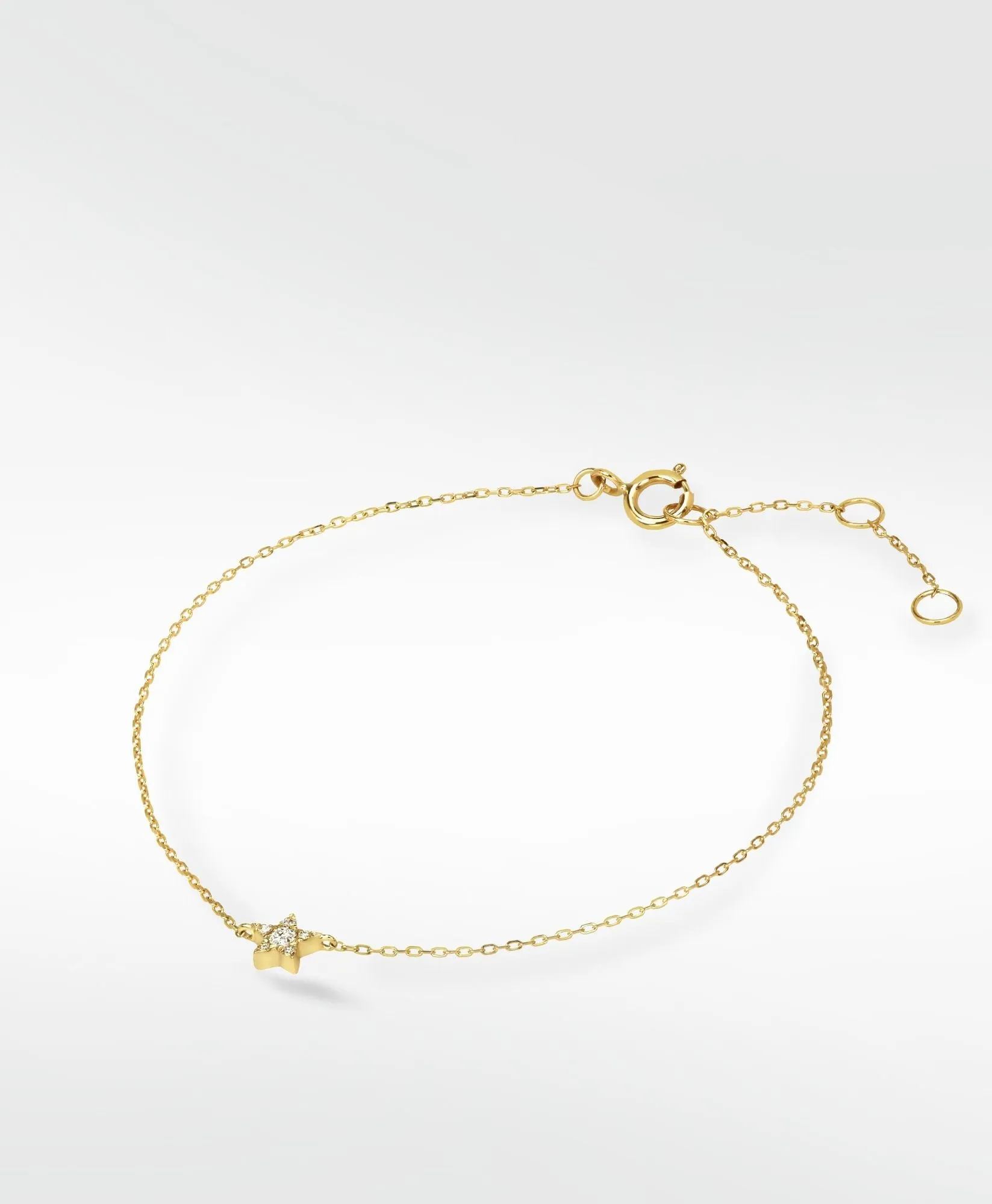 Gamma 14K Gold Bracelets w. Lab-Grown Diamond