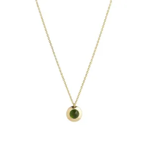 Gems of Cosmo 18K Gold Necklace w. Chrome diopside