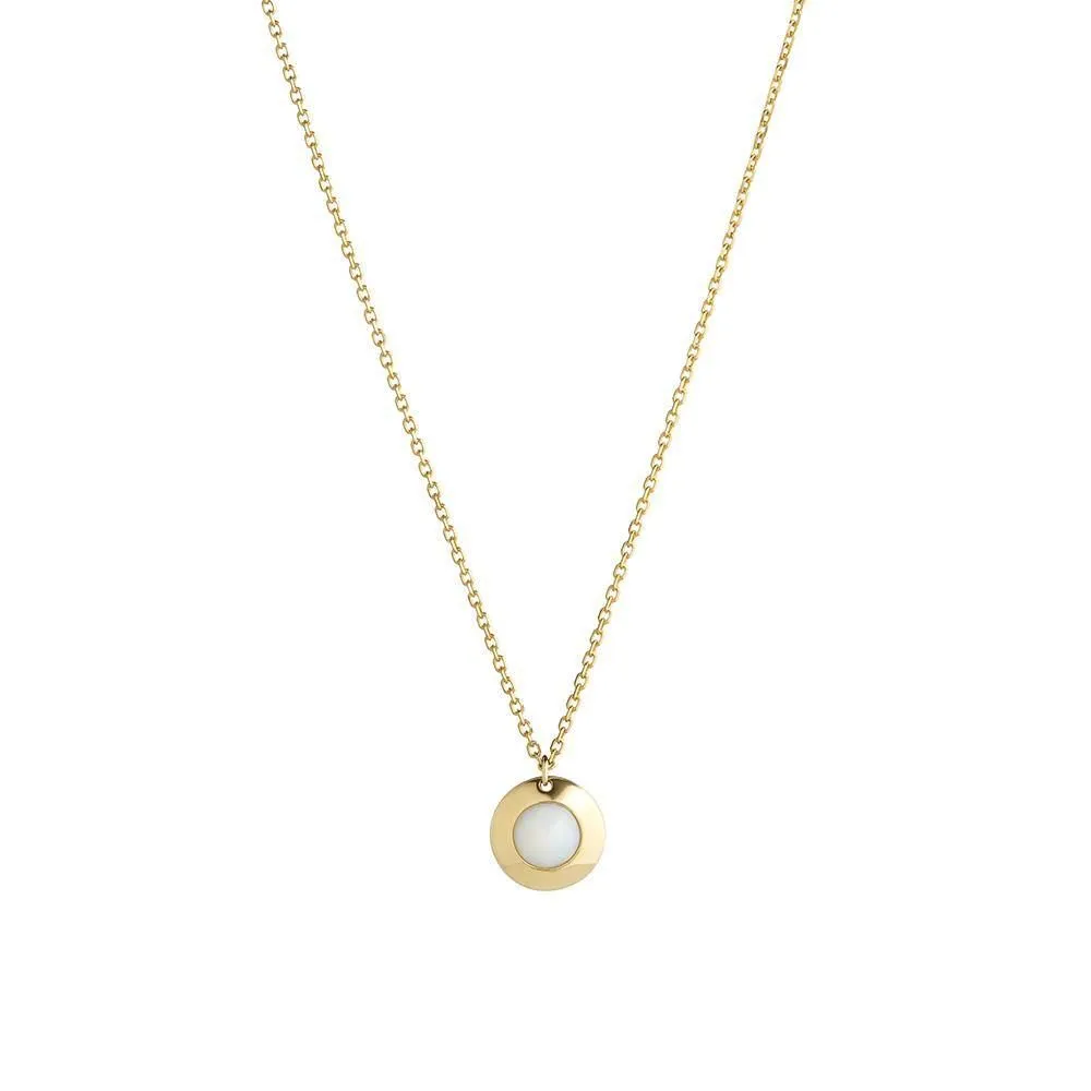 Gems of Cosmo 18K Gold Necklace w. Opal