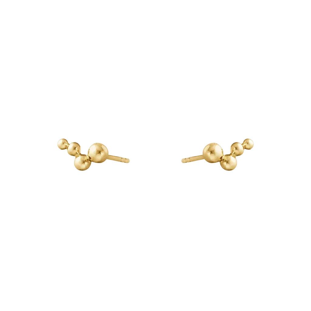 Georg Jensen Moonlight Grapes 18ct Yellow Gold Stud Earrings
