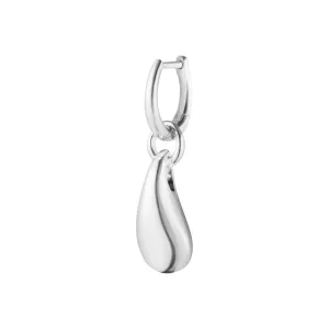 Georg Jensen Reflect Sterling Silver Drop Earrings Pair