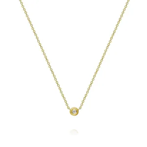Glory 18K Gold Necklace w. Diamond
