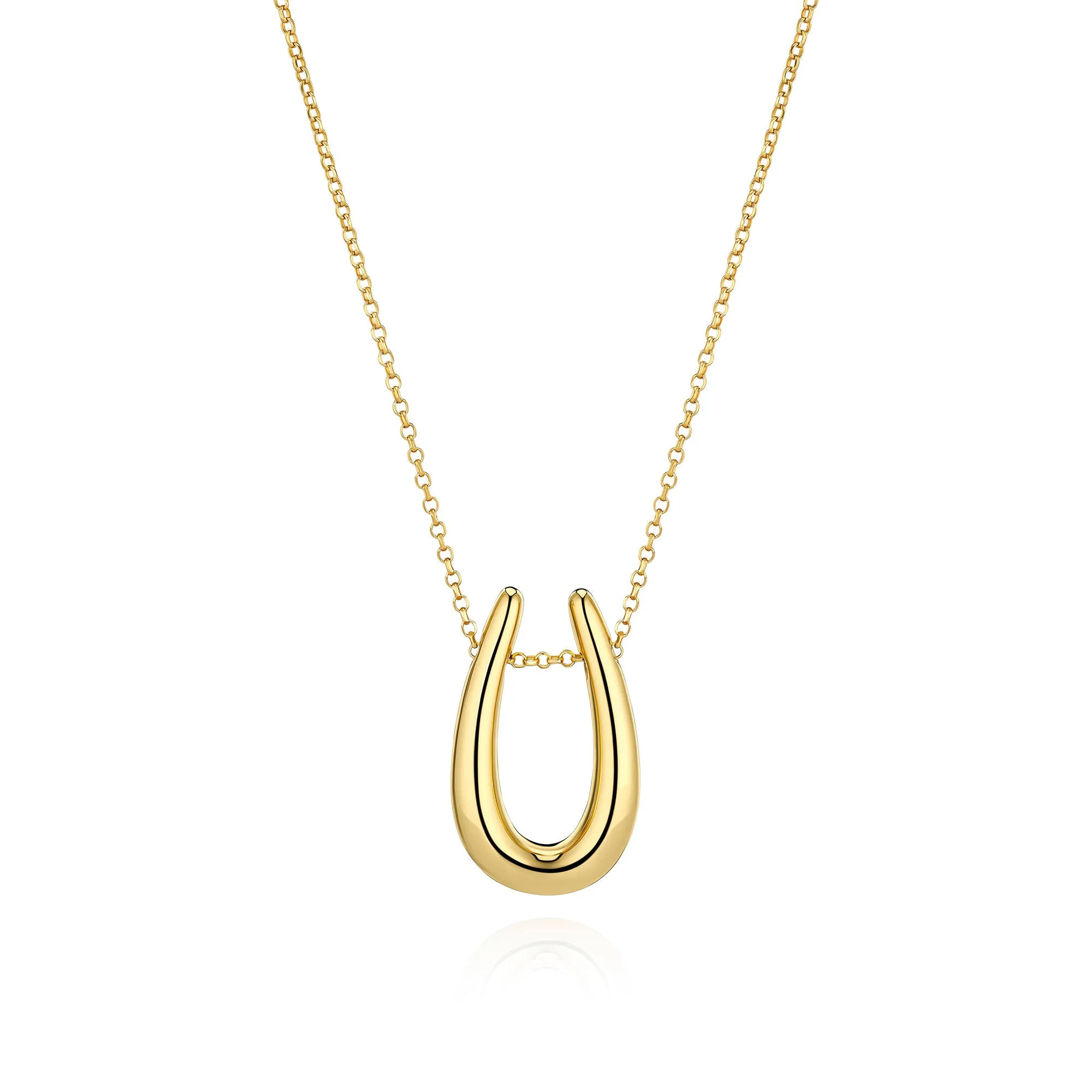 Goccia Parvus Pianura Gold Plated Necklace