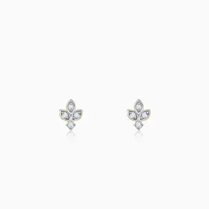 Gold Amber Radiance Diamond Studs Giva