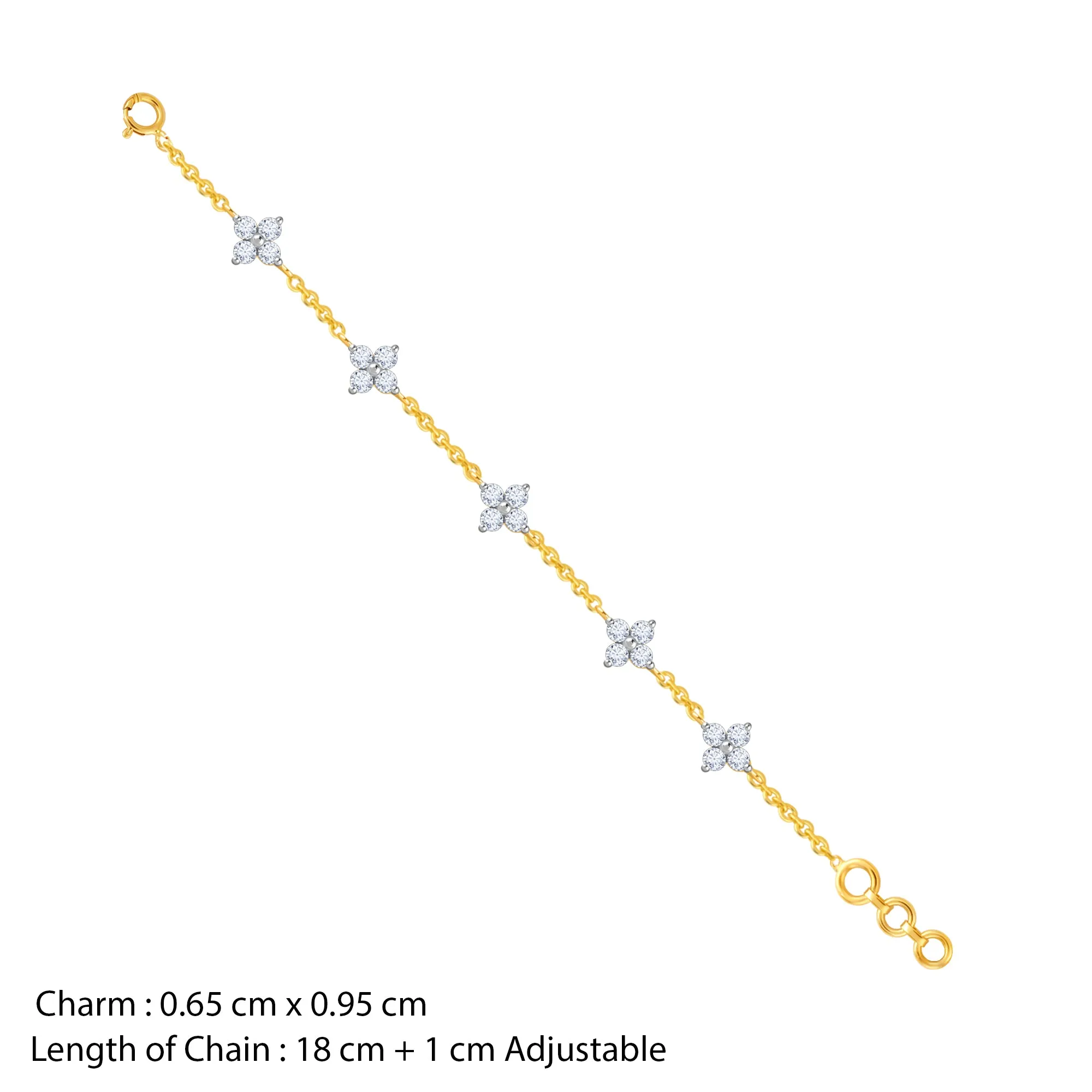 Gold Amorette Diamond Bracelet Giva
