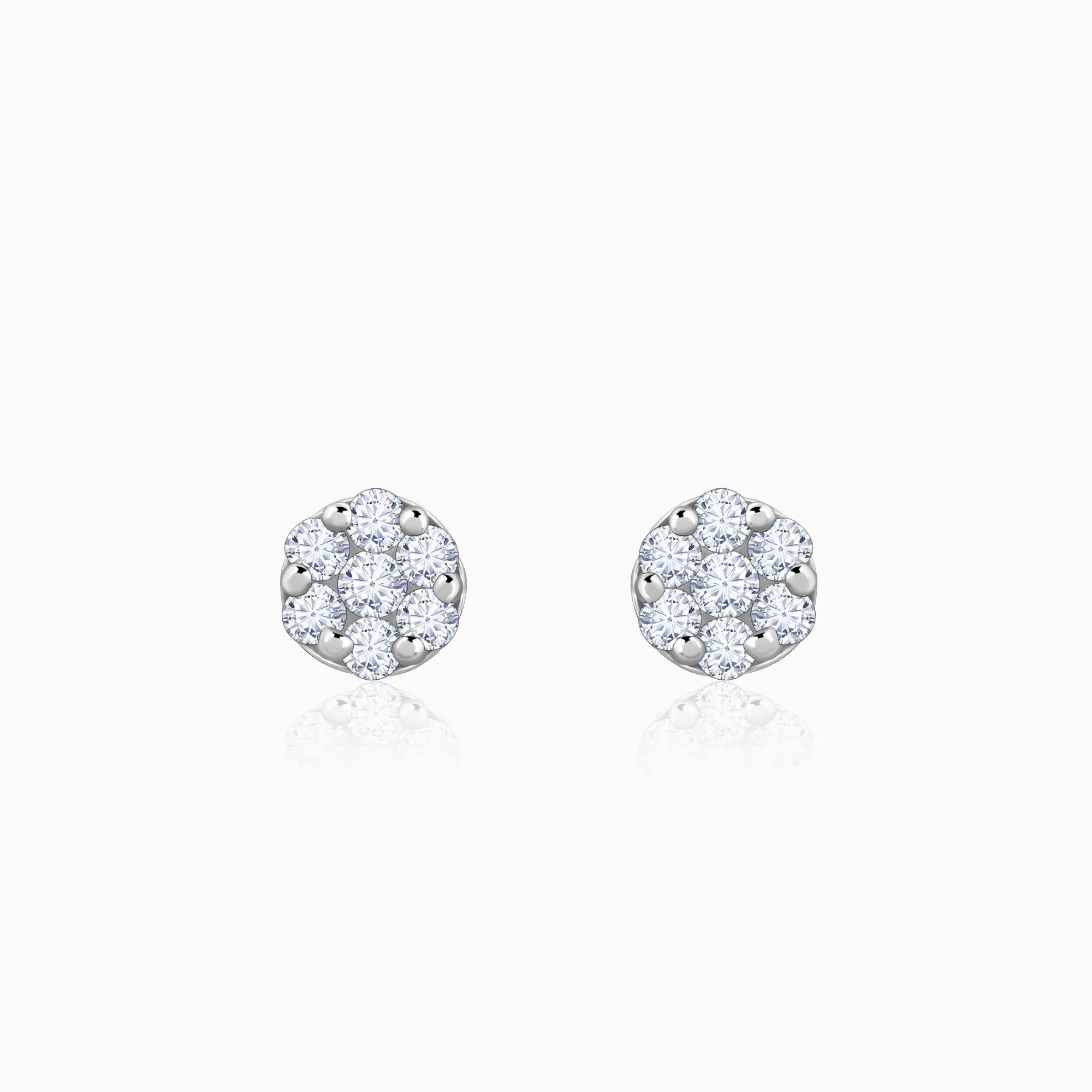 Gold Cute Spark diamonds Studs Giva