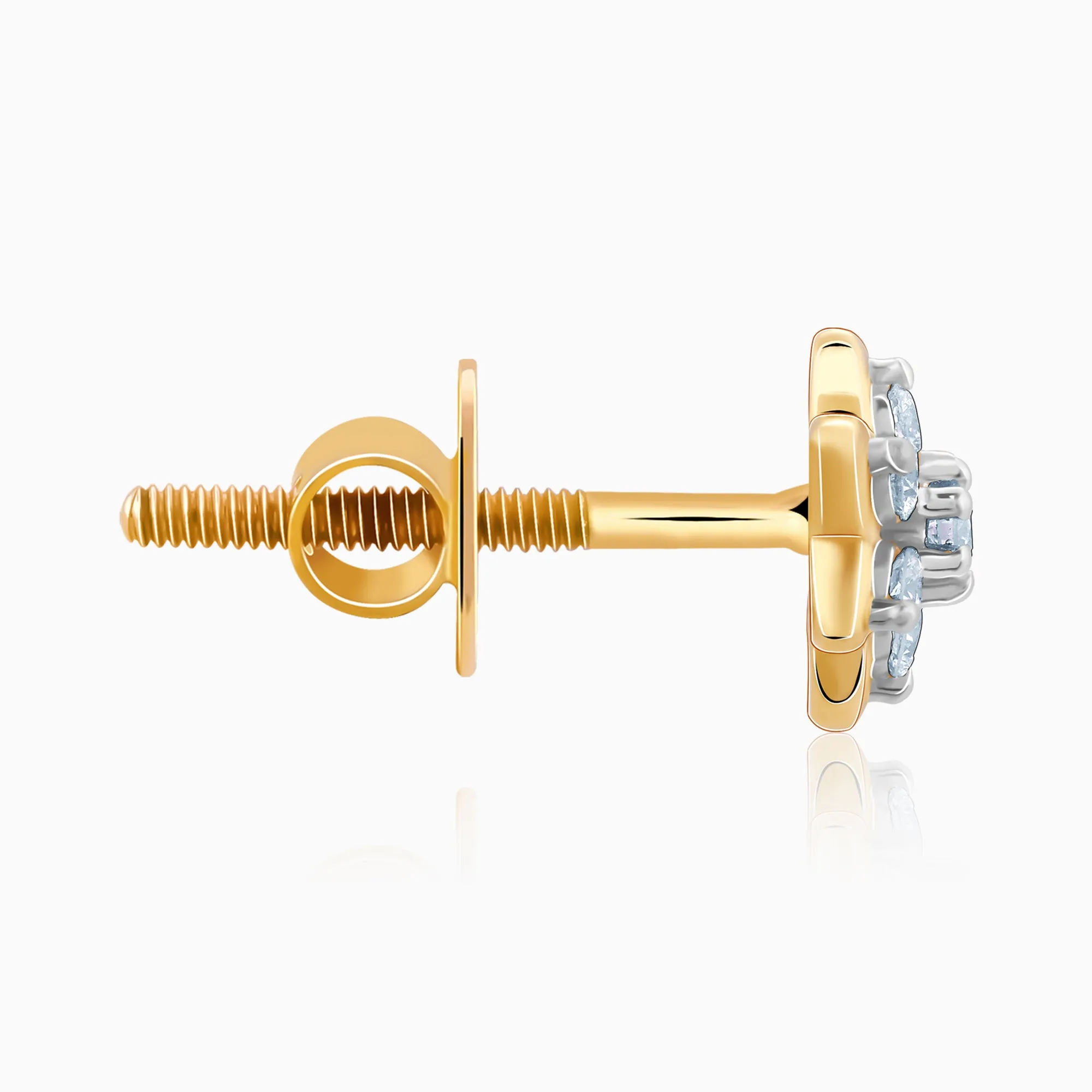 Gold Heavenly Celeste Diamond Studs Giva