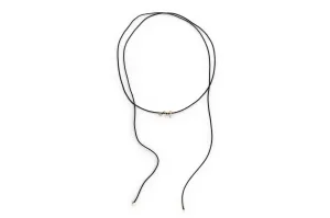 Gold Spiral Cord 14K Gold Cord Necklace