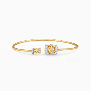 Gold Sway in Style Cuff Bracelet Giva