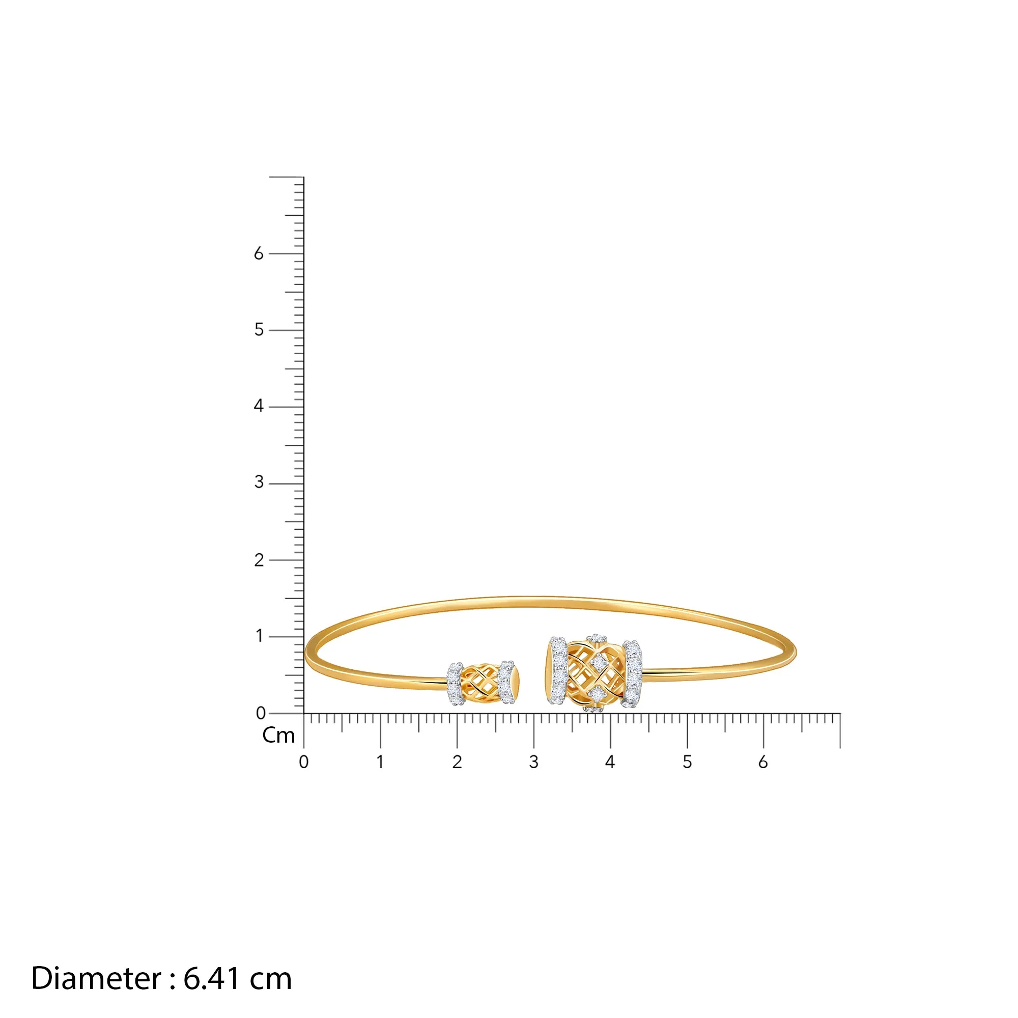 Gold Sway in Style Cuff Bracelet Giva