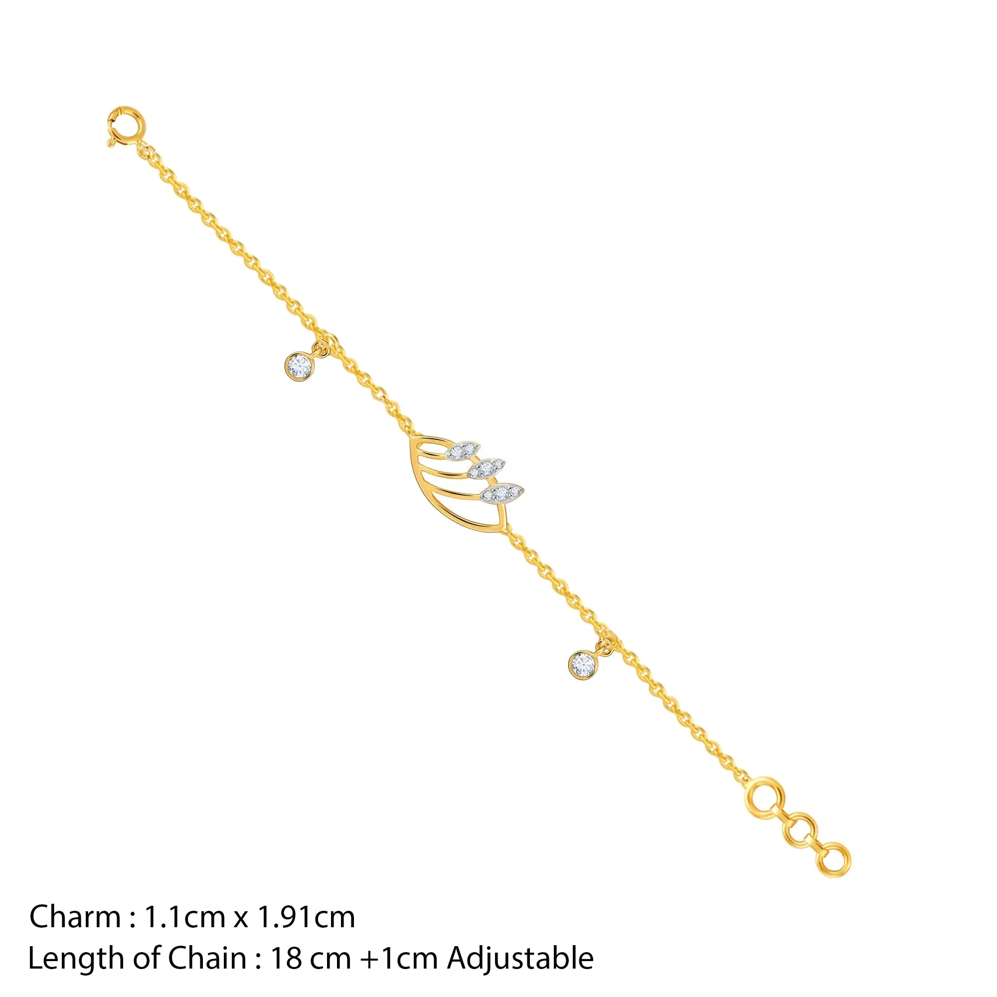 Gold Timora Diamond Bracelet Giva
