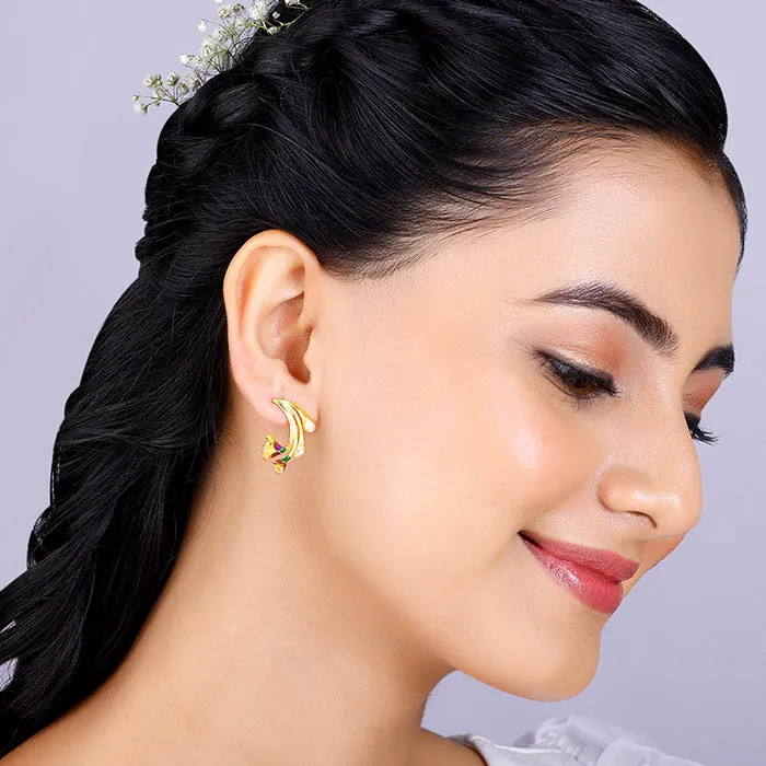Golden Bell Mallow Bud Studs Giva