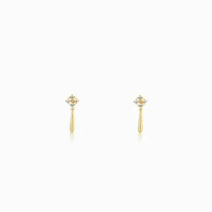 Golden Classy Drop Earrings Giva