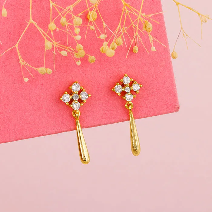 Golden Classy Drop Earrings Giva