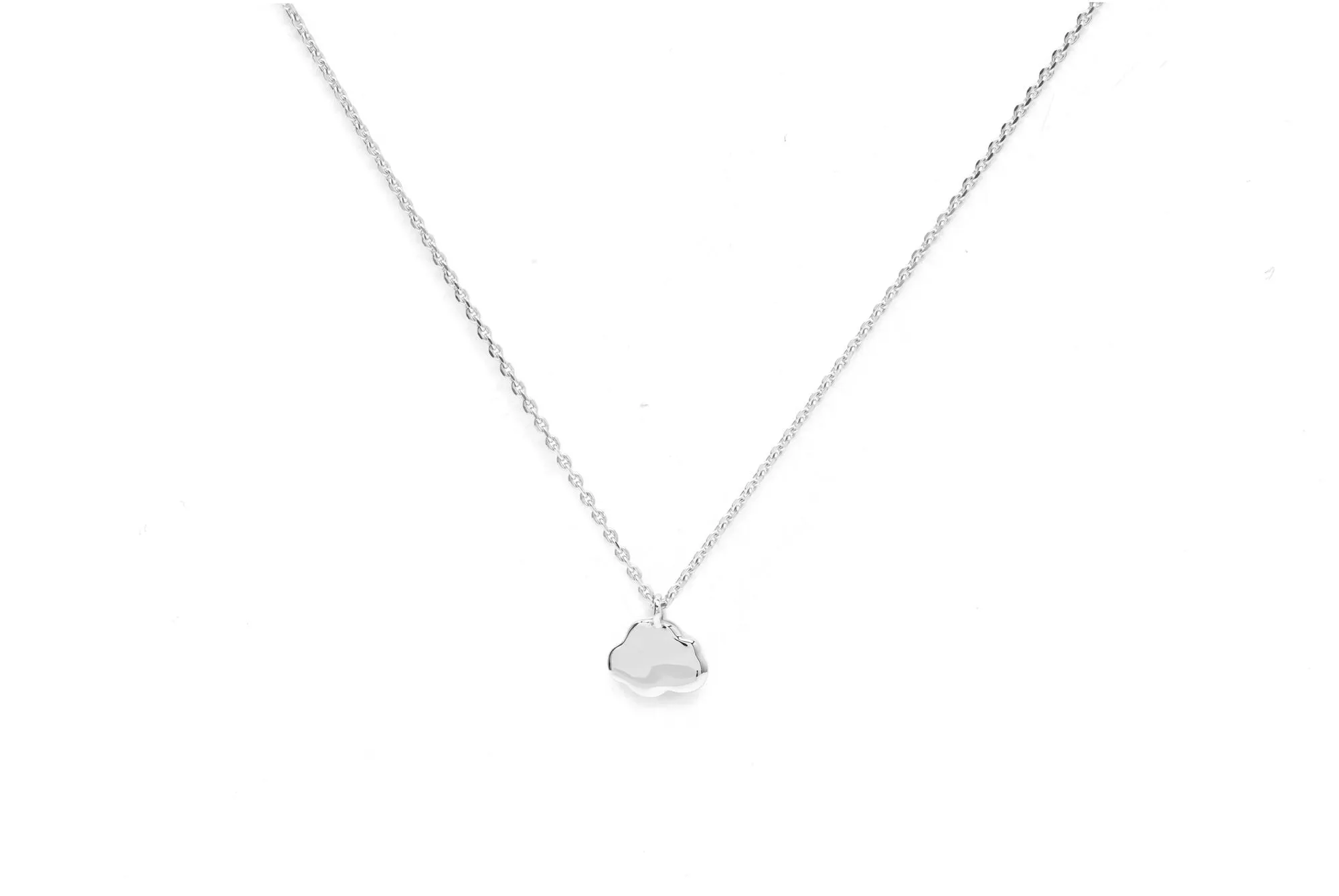 Golden Cloud Mini 18K Whitegold Necklace