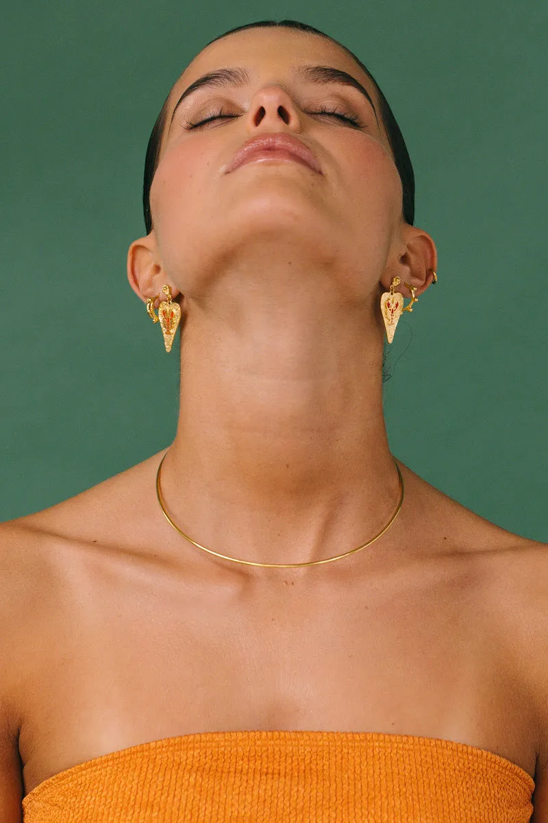 Golden Hour Choker Gold Plated Wildthings Collectables