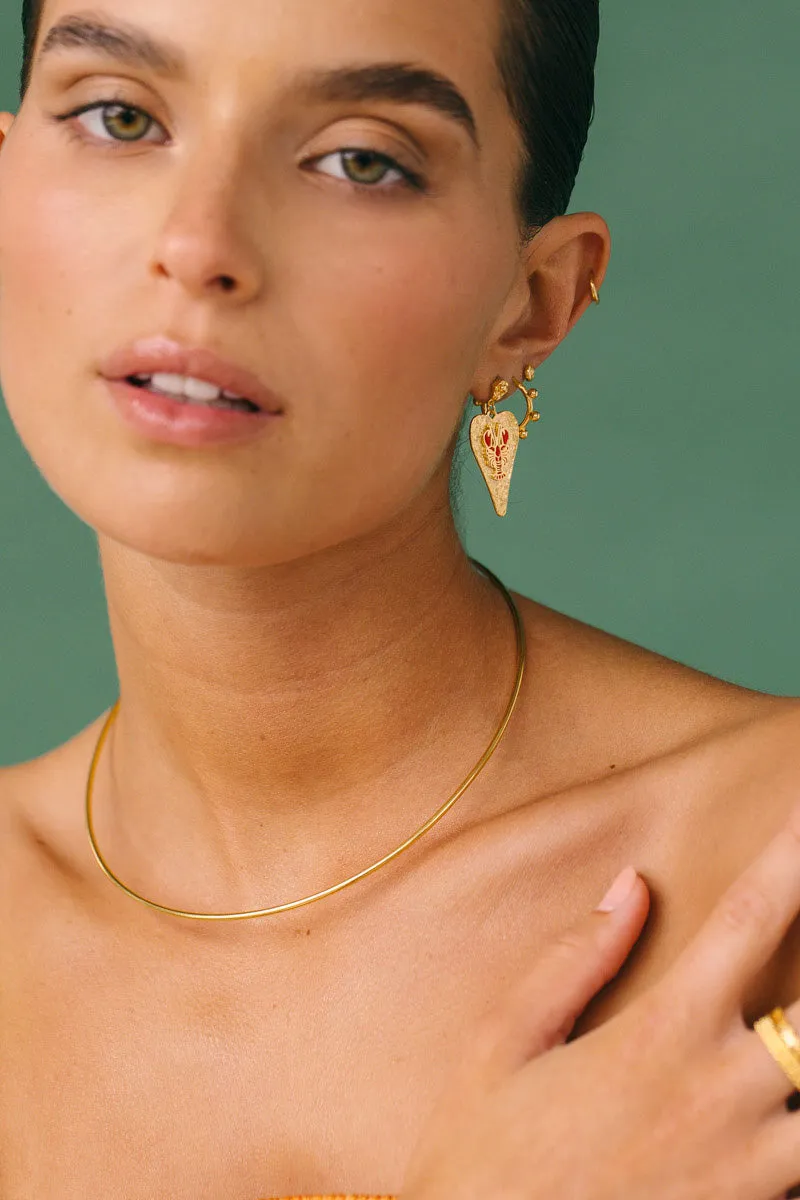Golden Hour Choker Gold Plated Wildthings Collectables