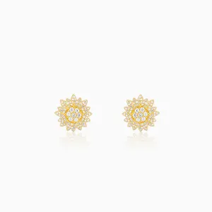 Golden Petals Studs Giva