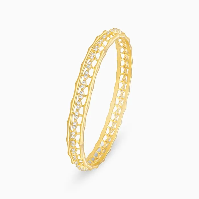 Golden Whispering Winds Bangle Giva