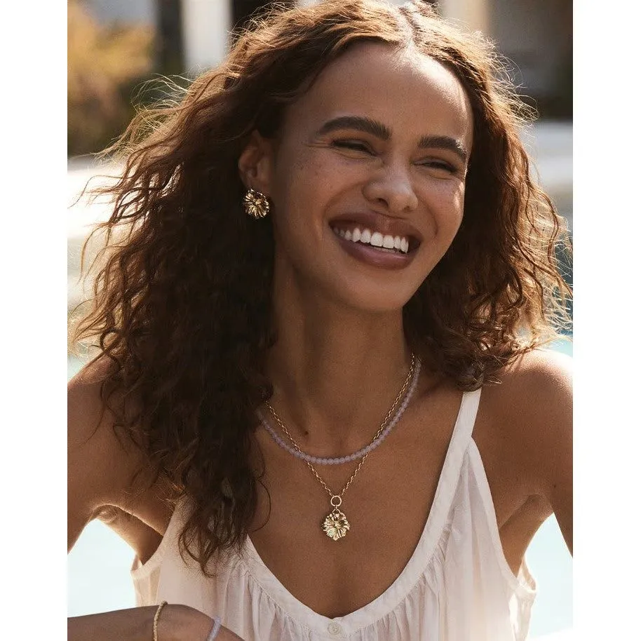 Gorjana Gold Camilla Flower Earrings