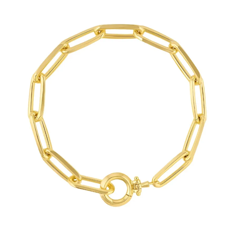 Gorjana Gold Parker XL Paperclip Bracelet