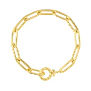 Gorjana Gold Parker XL Paperclip Bracelet