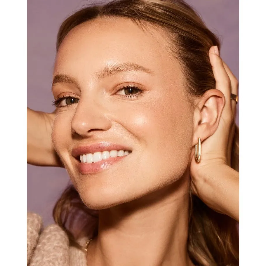 Gorjana Gold Zoey Shimmer Hoops