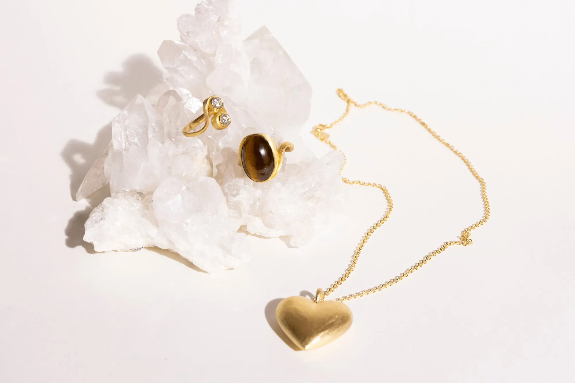 Heart 18K Gold Pendant