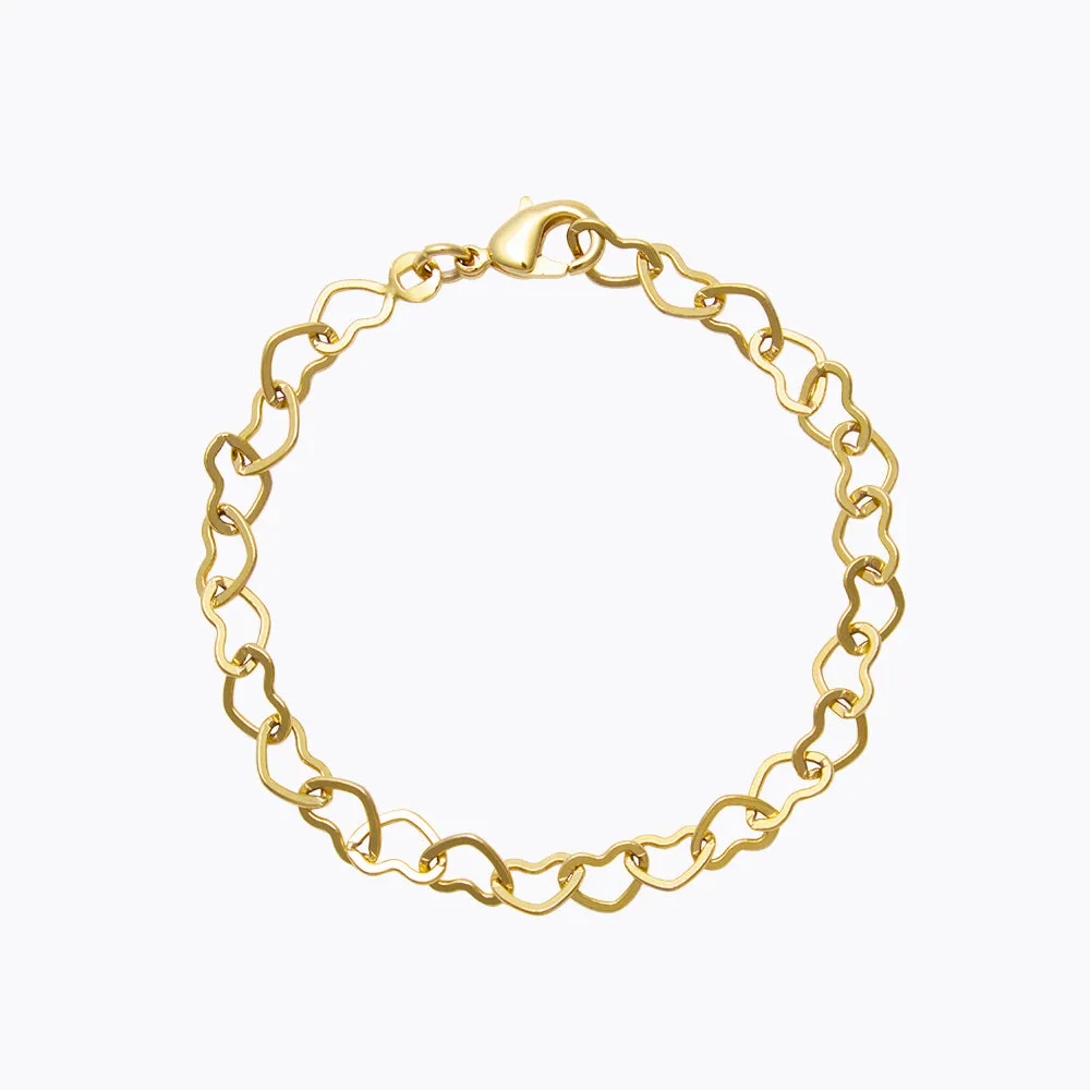 Heart Chain Bracelet Caroline Svedbom