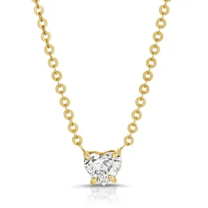 HEART SHAPED DIAMOND PENDANT Anita Ko