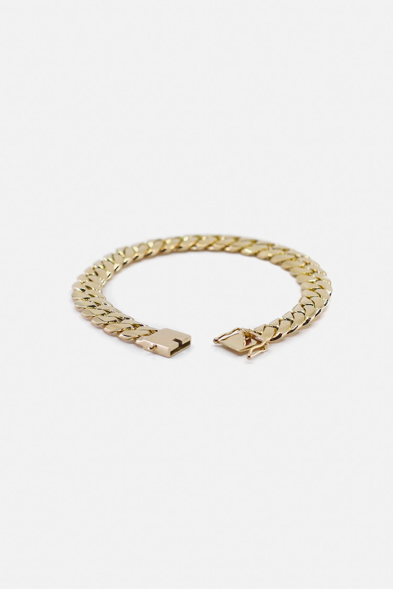 HOUSE OF AURIC 10MM CUBAN LINK 7" BRACELET 10K GOLD