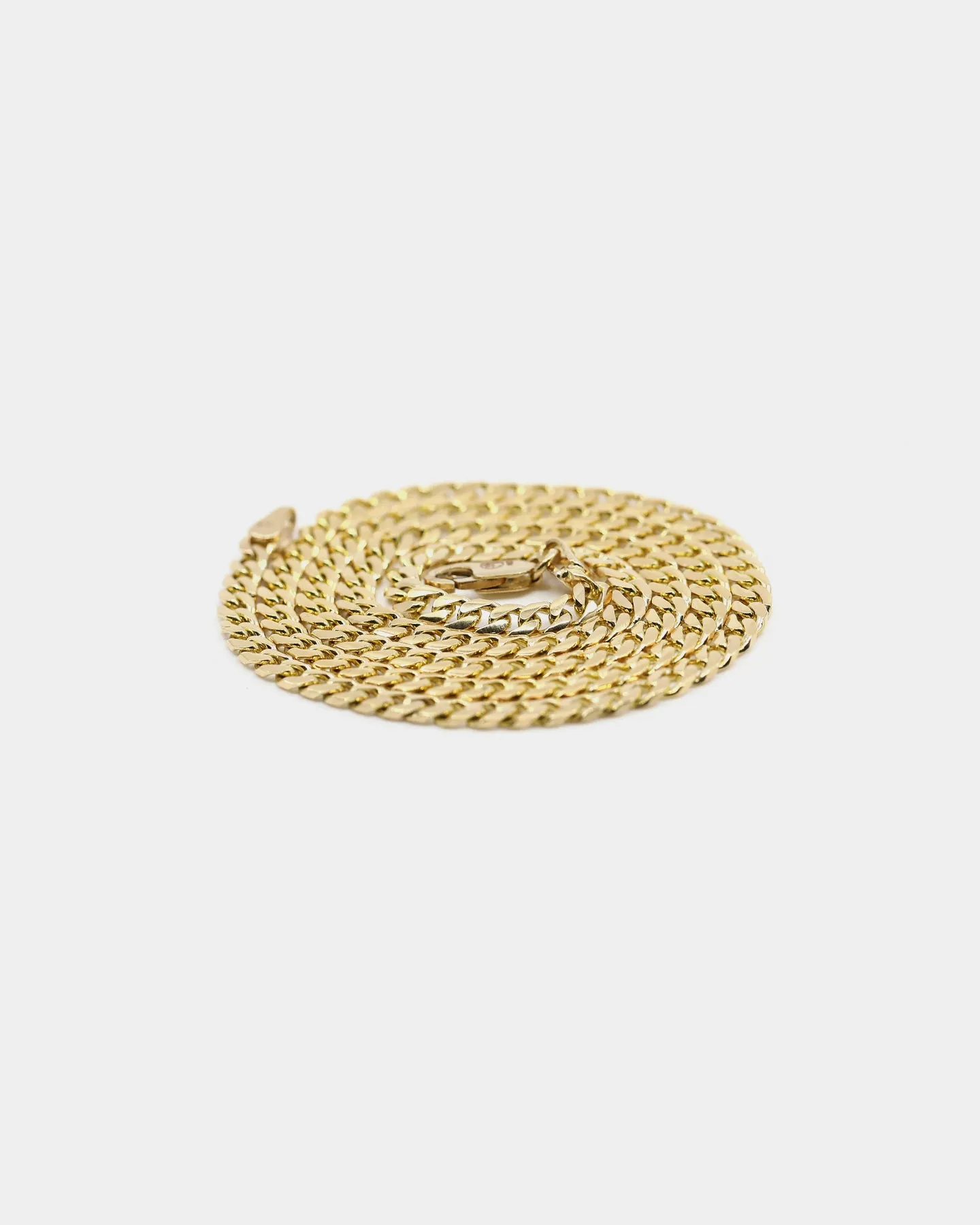 House of Auric 4mm 18" Cuban Link Chain 10k Gold