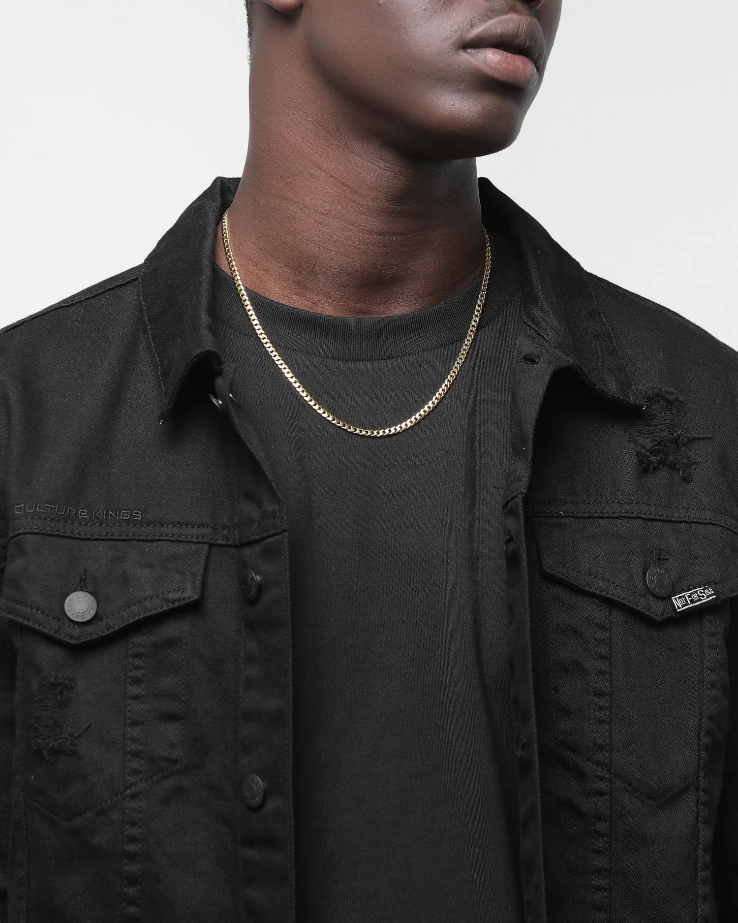 HOUSE OF AURIC 4MM CUBAN LINK 20" CHAIN 10K GOLD