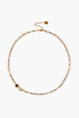 Hypersthene Odyssey Paperclip Necklace
