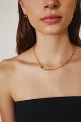 Hypersthene Odyssey Paperclip Necklace